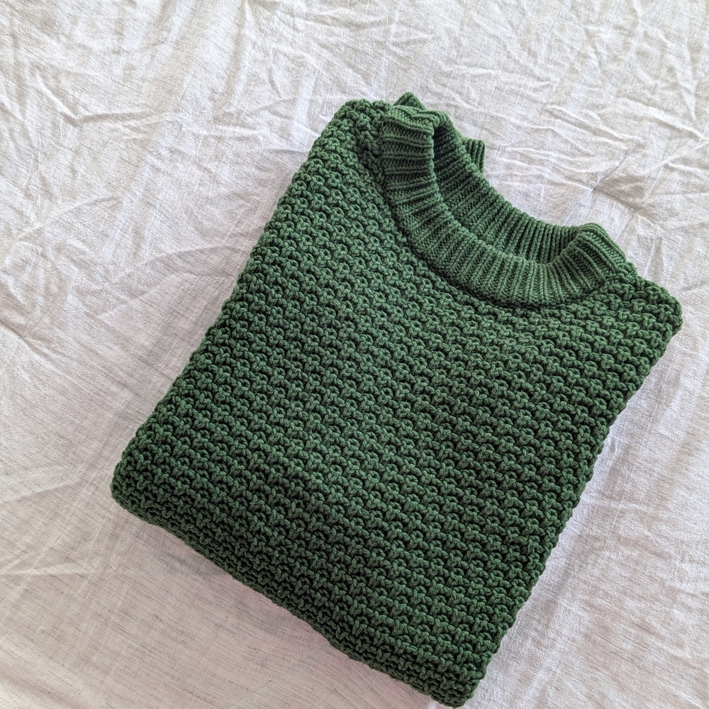 Green Knit Sweater